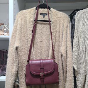 No brand, Made in Korea, Wine color cross bag